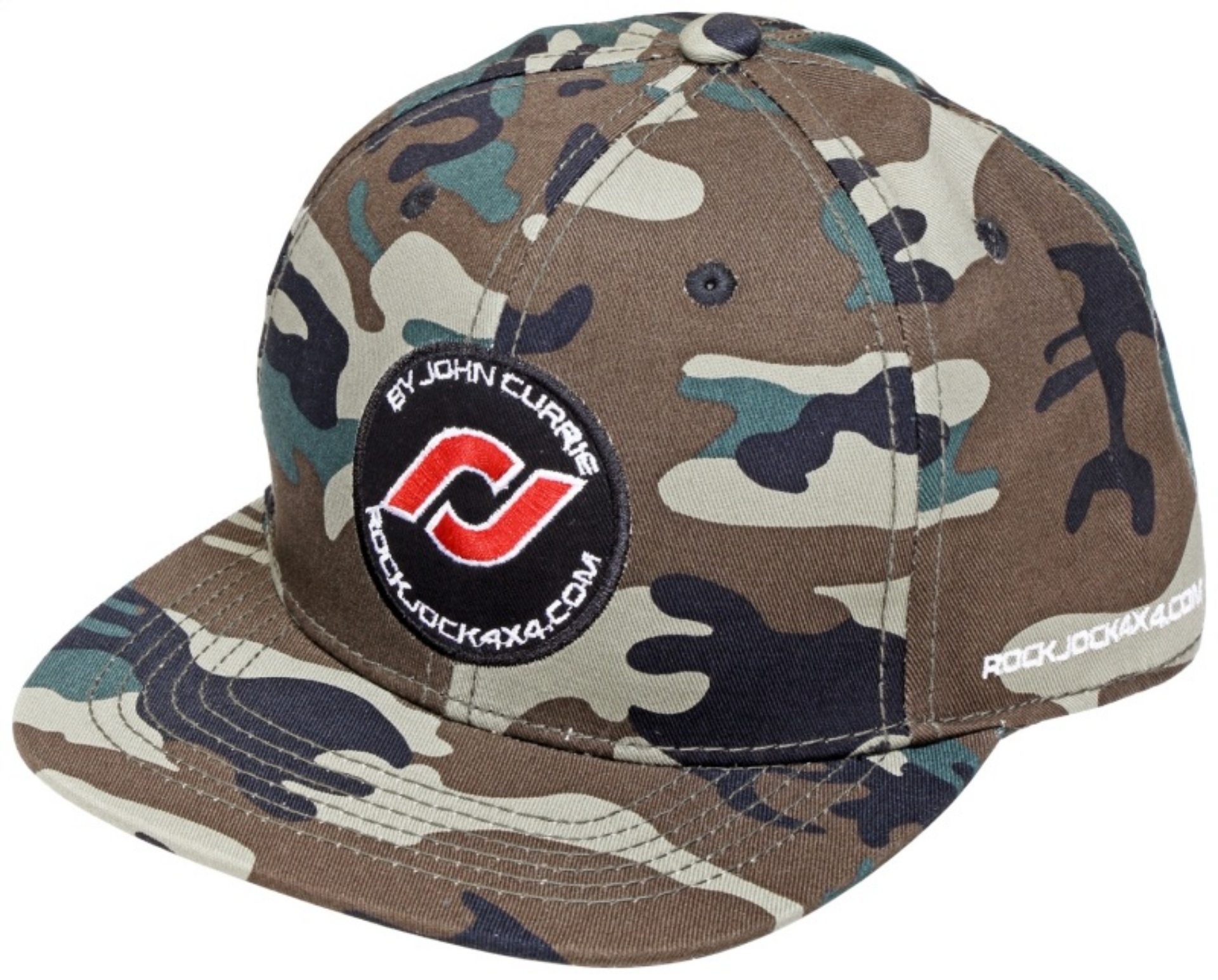 Picture of RockJock Camo Hat w- round RJ Patch Adjustable