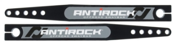 Picture of RockJock Antirock Fabricated Steel Sway Bar Arms 17in Long 15-195in C-C 5 Holes w- Stickers Pair
