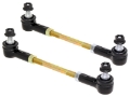 Picture of RockJock Adjustable Sway Bar End Link Kit 6 1-2in Long Rods w- Sealed Rod Ends and Jam Nuts pair