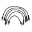 Picture of Omix Ignition Wire Set L-Head 41-53 Willys