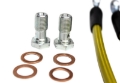 Picture of ISR Performance Stainless Steel Front Brake Lines - Nissan 240sx S13-S14