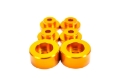 Picture of ISR Performance Solid Differential Mount Bushings - S14-S15 - Gold