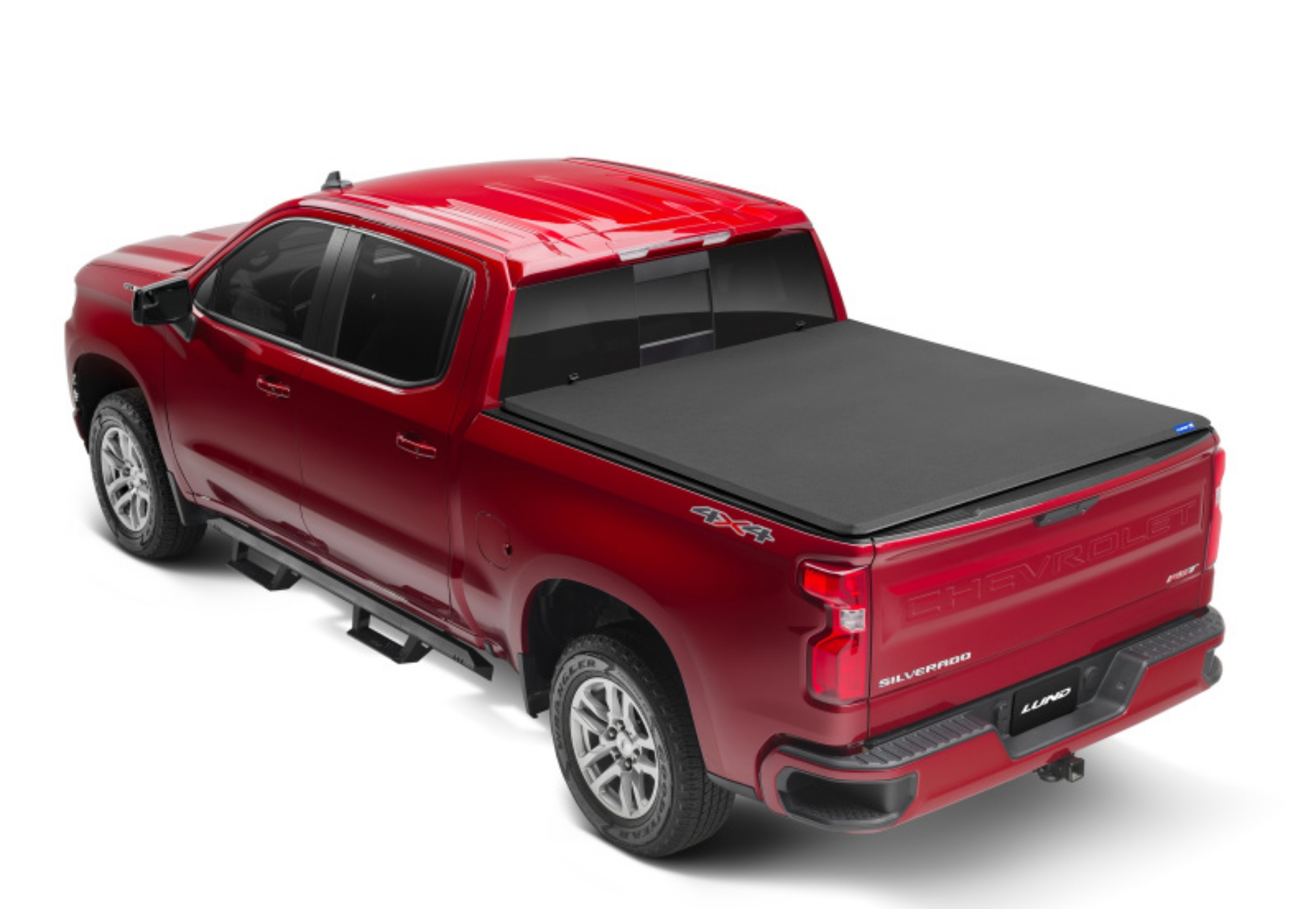Picture of Lund 2023 Chevey Colorado 2023 GMC Canyon 5ft- Bed Genesis Elite Tri-Fold Tonneau Cover Black