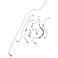 Picture of Omix Full Brake Line Set 50-52 Willys M38