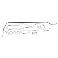 Picture of Omix Full Brake Line Set 42-45 Willys MB