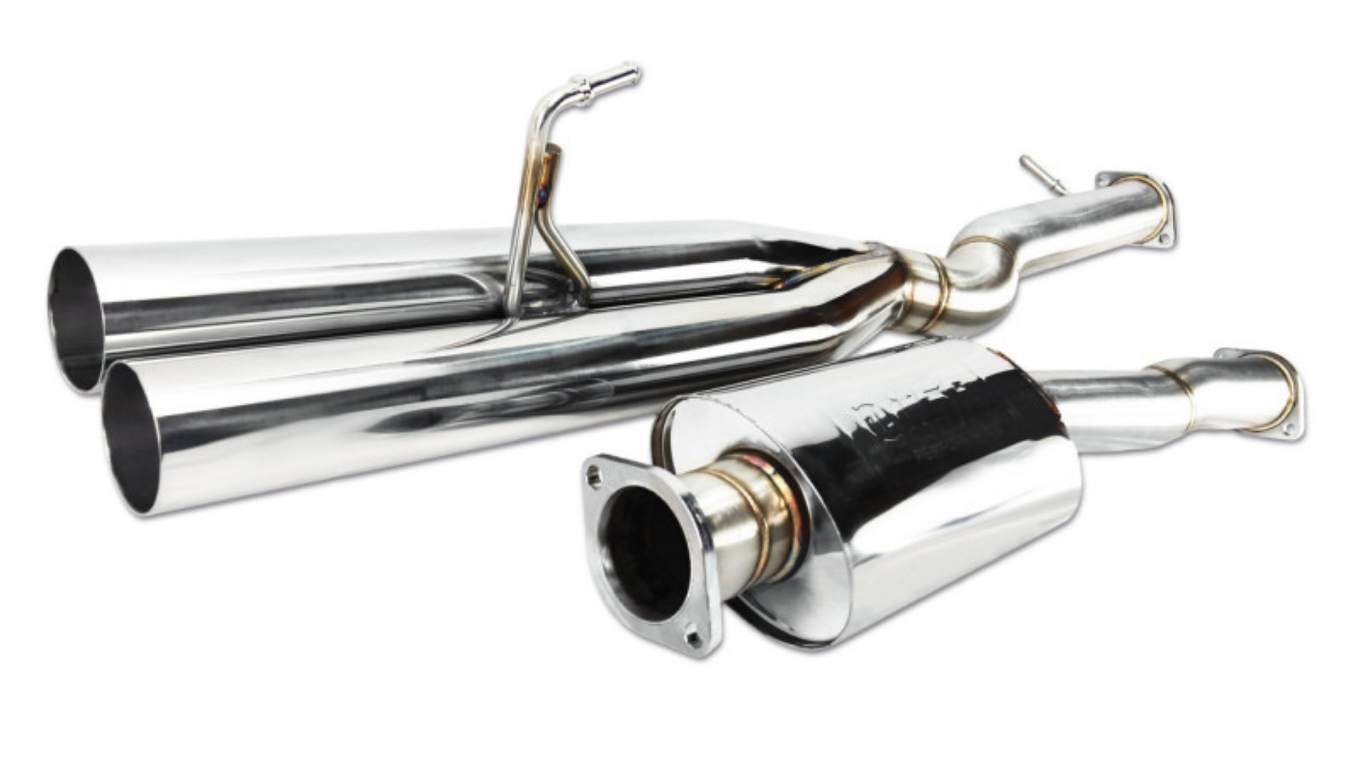 Picture of ISR Performance EP Straight Pipes Dual Tip Exhaust - 03-07 Infiniti G35 Coupe