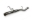 Picture of ISR Performance Series II - EP Single Rear Section Only - 89-94 Nissan 240sx S13