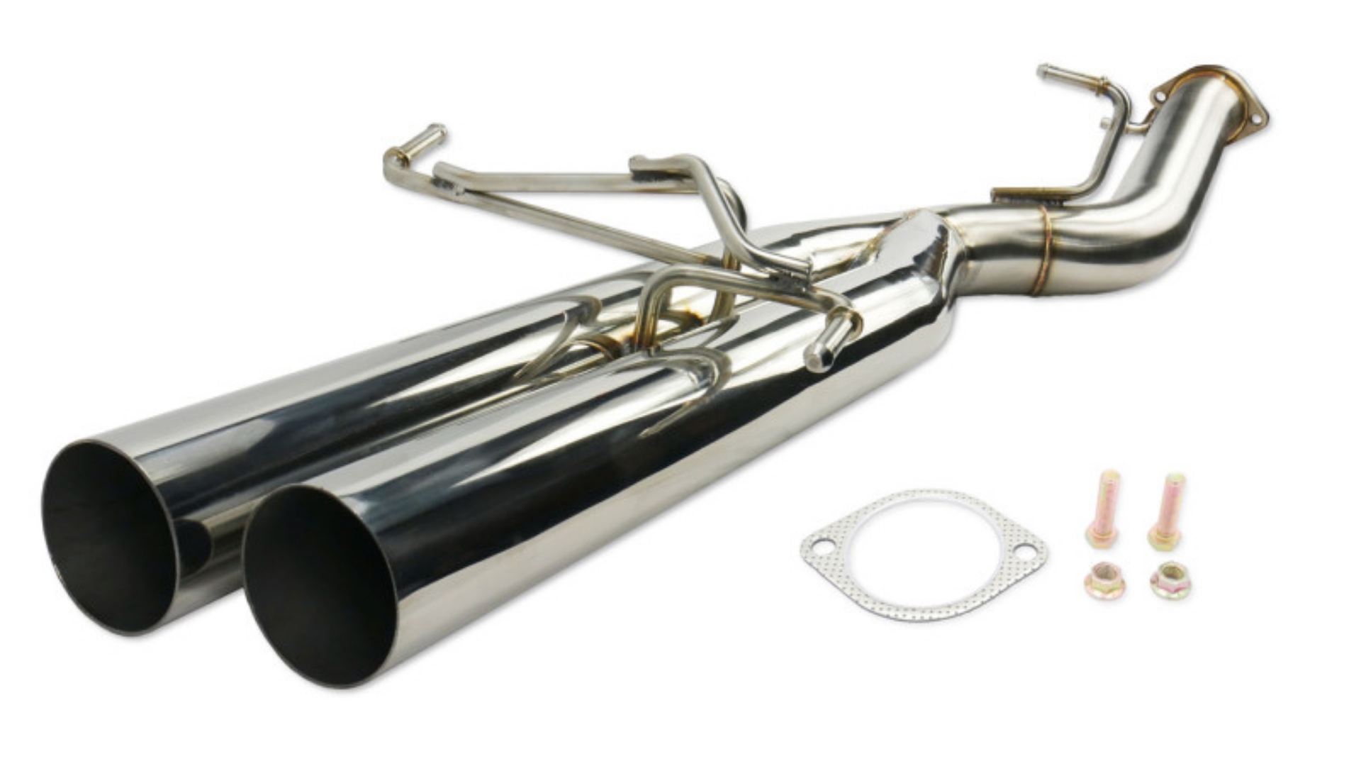 Picture of ISR Performance Series II - EP Dual Rear Section Only - 95-98 Nissan 240sx S14