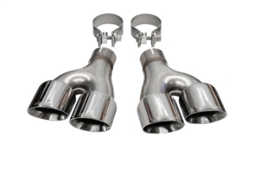 Picture of Corsa 2011-2021 Jeep Grand Cherokee Twin 2-5in Inlet - 4in Outlet Polished Pro-Series Tip Kit