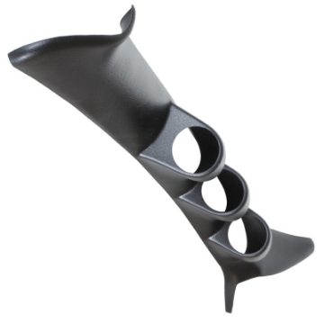 Picture of Autometer 97-03 Pontiac Grand Prix 52mm Black Triple Pillar Pod