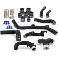 Picture of Mishimoto 2021+ Ford Bronco 2-7L High-Mount Intercooler Pipe Upgrade Kit - Wrinkle Black
