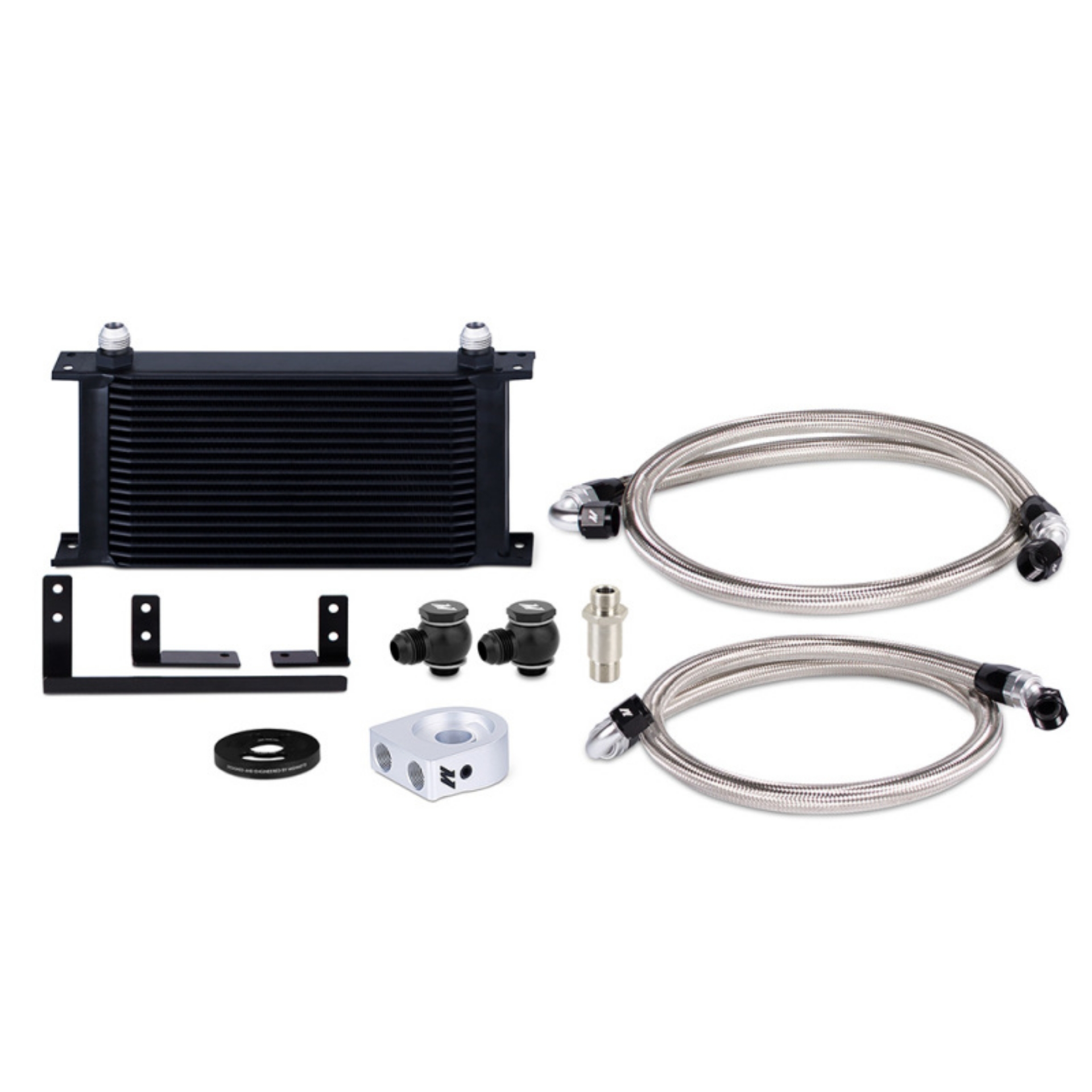 Picture of Mishimoto 2019+ Mazda Miata ND2 Oil Cooler Kit - Black