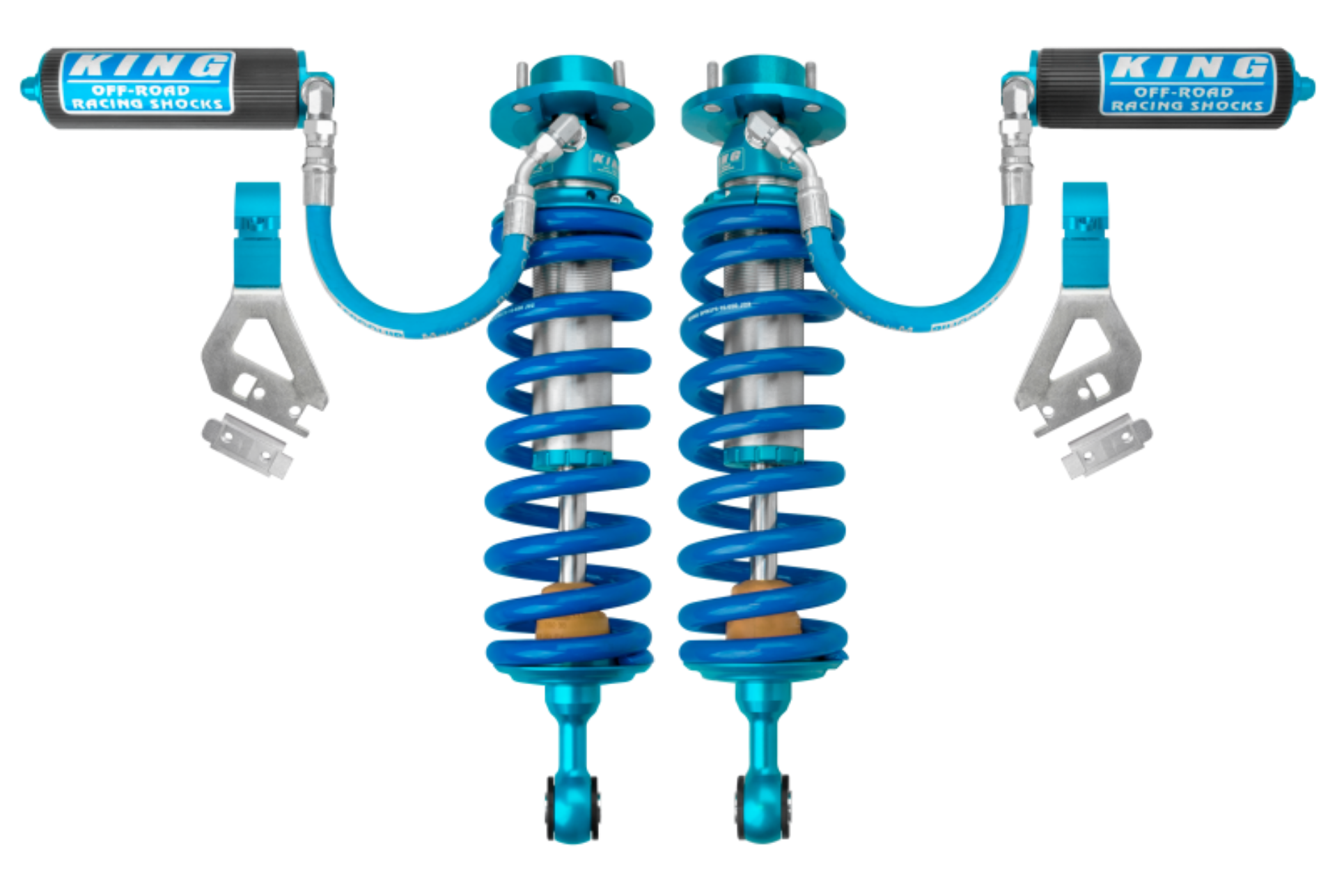 Picture of King Shocks 2023+ Toyota Sequoia 2-5 Dia Front Coilover w-Remote Reservoir Pair