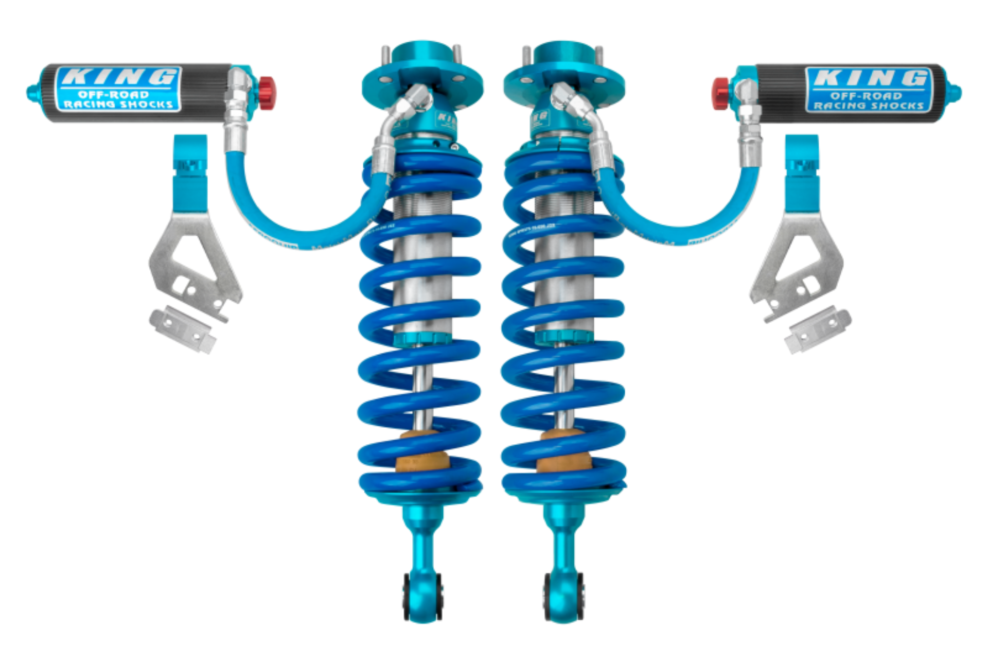 Picture of King Shocks 2023+ Toyota Sequoia 2-5 Dia Front Coilover w-Remote Reservoir-w Adjuster Pair