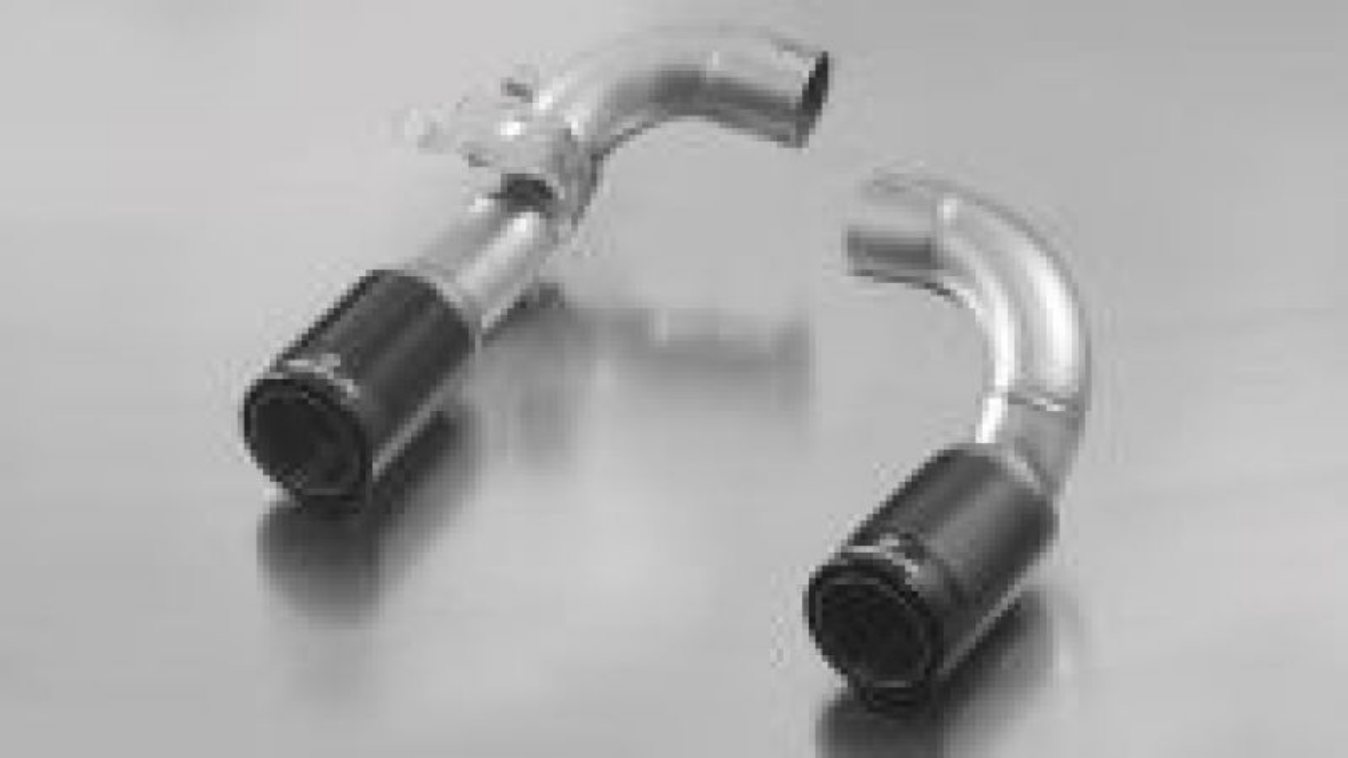 Picture of Remus 2012 BMW 3 Series F30-F31 84mm Dual Black Chrome Straight w-Carbon Insert Tail Pipe Set