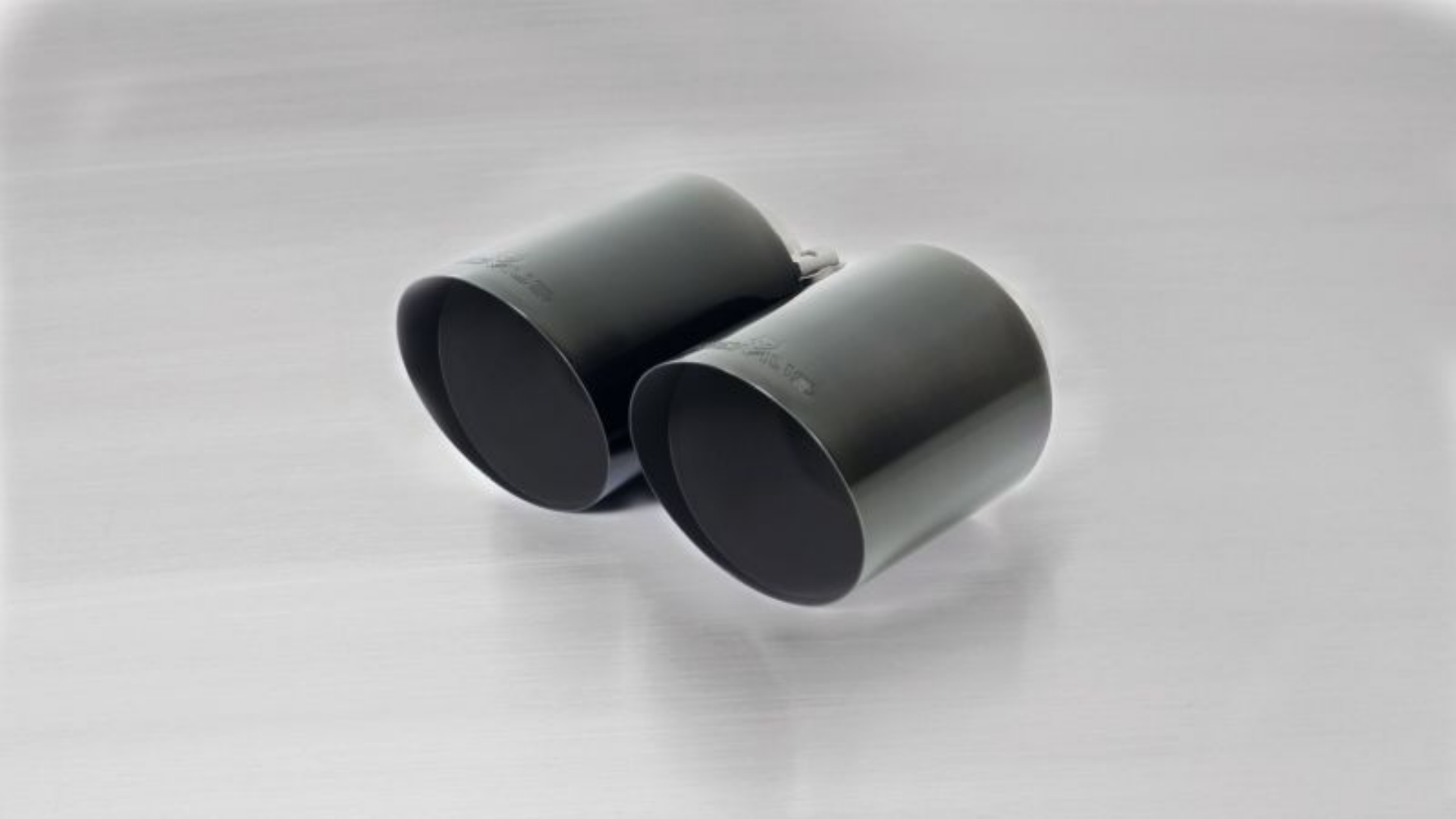Picture of Remus 2012 Ford Focus ST 2-0L Ecoboost 115mm Angled Stamped Black Chrome Tail Pipe Set