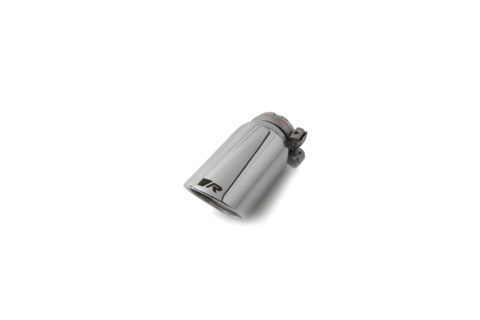 Picture of Remus Universal Sport Exhaust 84mm Angled Rolled Edge Chrome Tail Pipe Set Single