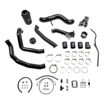 Picture of Wehrli 01-04 Chevrolet 6-6L LB7 Duramax S300 Turbo Install Kit No Turbo - Candy Teal