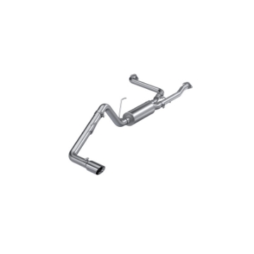 Picture of MBRP 22-23 Nissan Frontier 3-8L 3in Tip 3in Cat Back Single Side Exit  Street Profile - T304