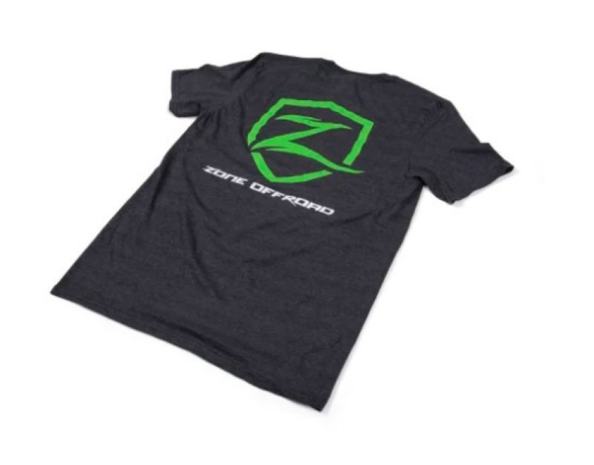 Picture of Zone Offroad Charcoal Gray Premium Cotton T-Shirt w- Zone Offroad Logos - Large