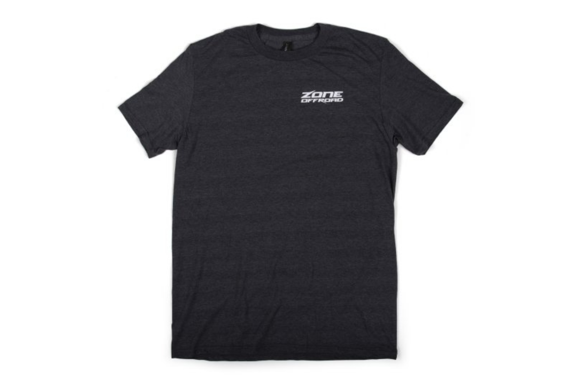 Picture of Zone Offroad Charcoal Gray Premium Cotton T-Shirt w- Zone Offroad Logos - Small