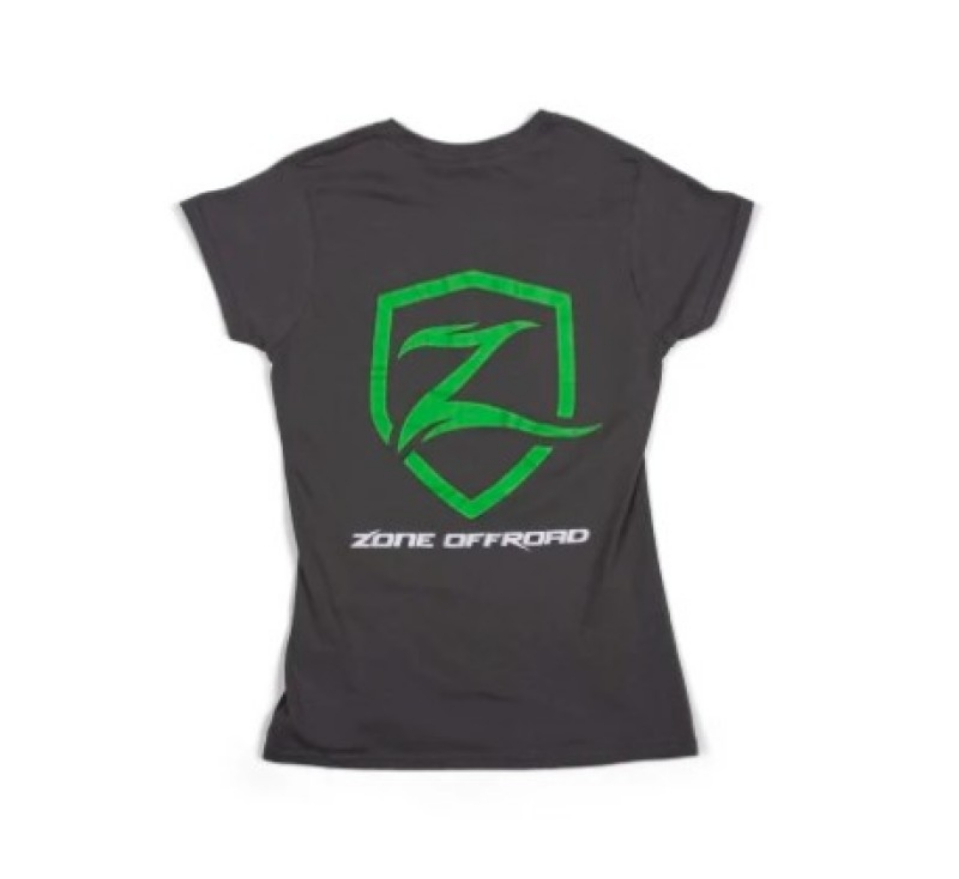 Picture of Zone Offroad Charcoal Gray Premium Cotton T-Shirt w- Zone Offroad Logo - Womens - Medium