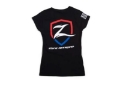 Picture of Zone Offroad Black Premium Cotton T-Shirt w- Zone Offroad Logo - Womens - M