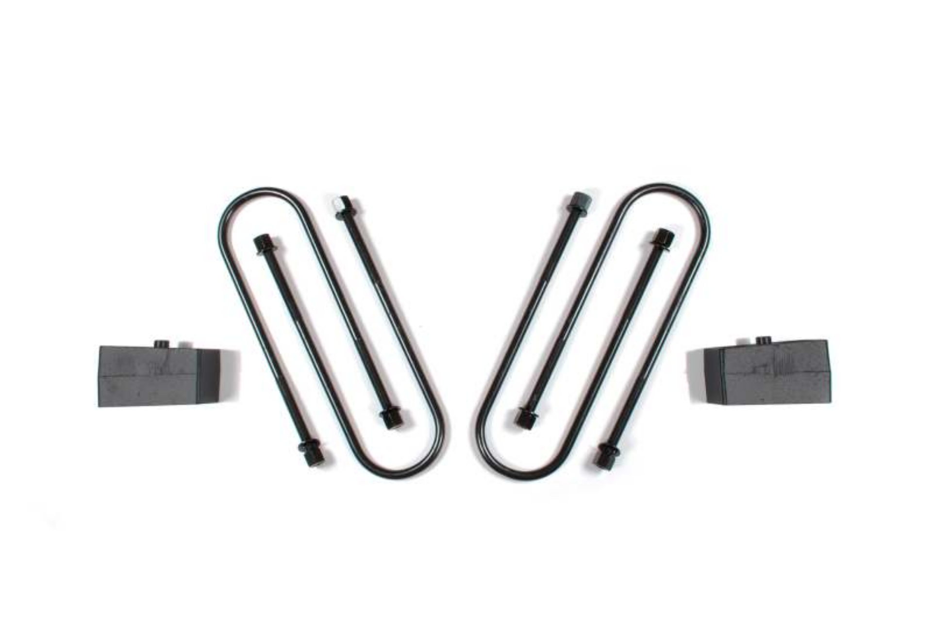 Picture of Zone Offroad Ram 3500 Rear 2in Block Kit - 4in U-bolts