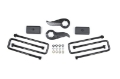 Picture of Zone Offroad 11-15 Chevy 2500-3500 HD 2in Torsion Key Lift Kit w- ovld