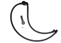 Picture of J&L 20-24 Jeep Wrangler 2-0L Driver Side Oil Separator 3-0 - Black Anodized
