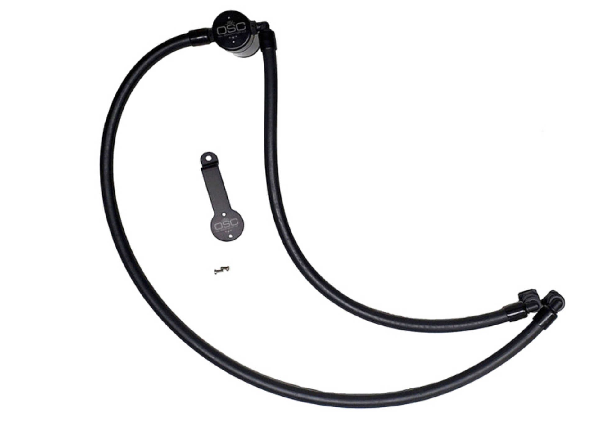 Picture of J&L 20-24 Jeep Wrangler 2-0L Driver Side Oil Separator 3-0 - Black Anodized