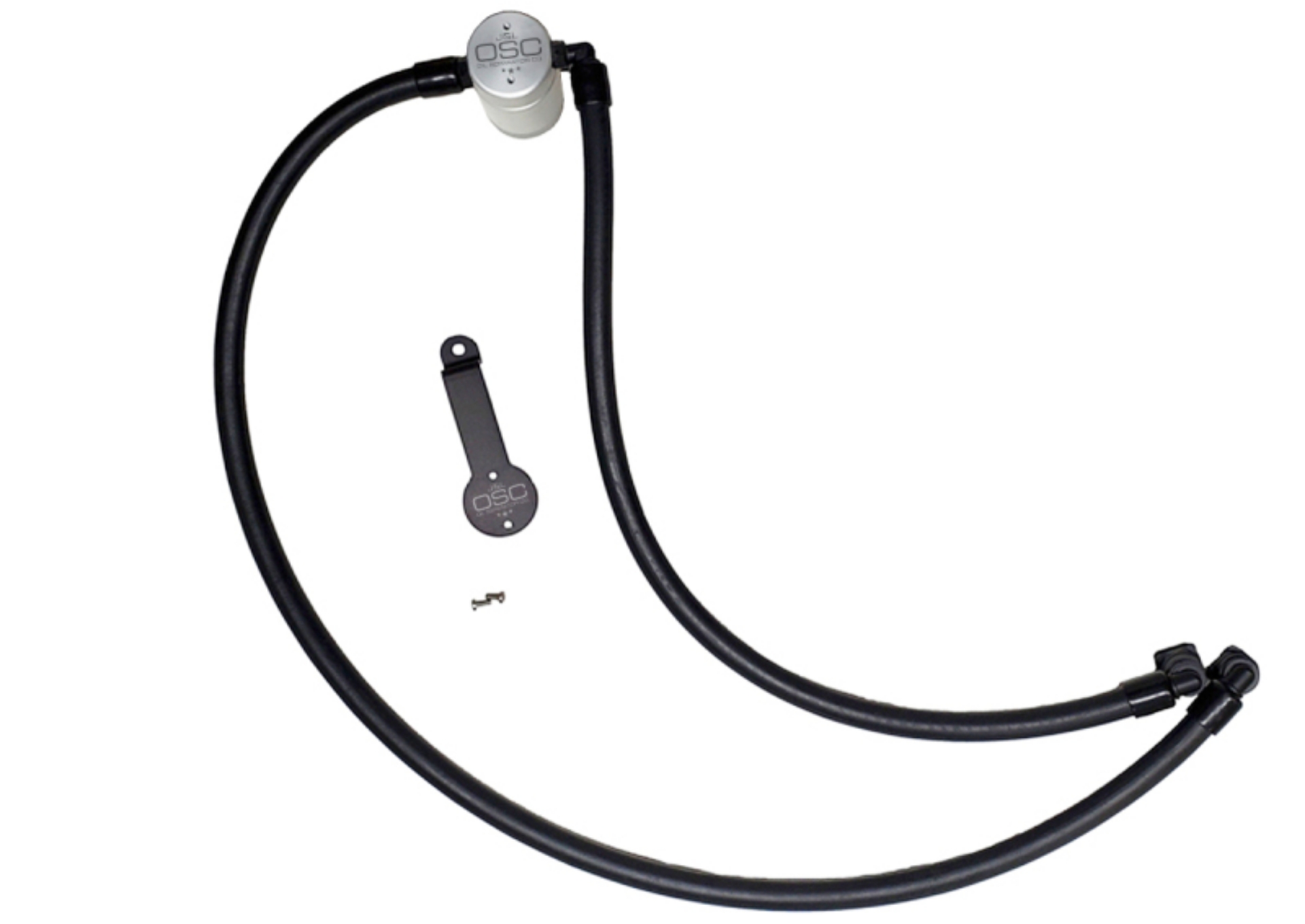 Picture of J&L 20-24 Jeep Wrangler 2-0L Driver Side Oil Separator 3-0 - Clear Anodized
