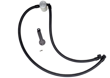 Picture of J&L 20-24 Jeep Wrangler 2-0L Driver Side Oil Separator 3-0 - Clear Anodized