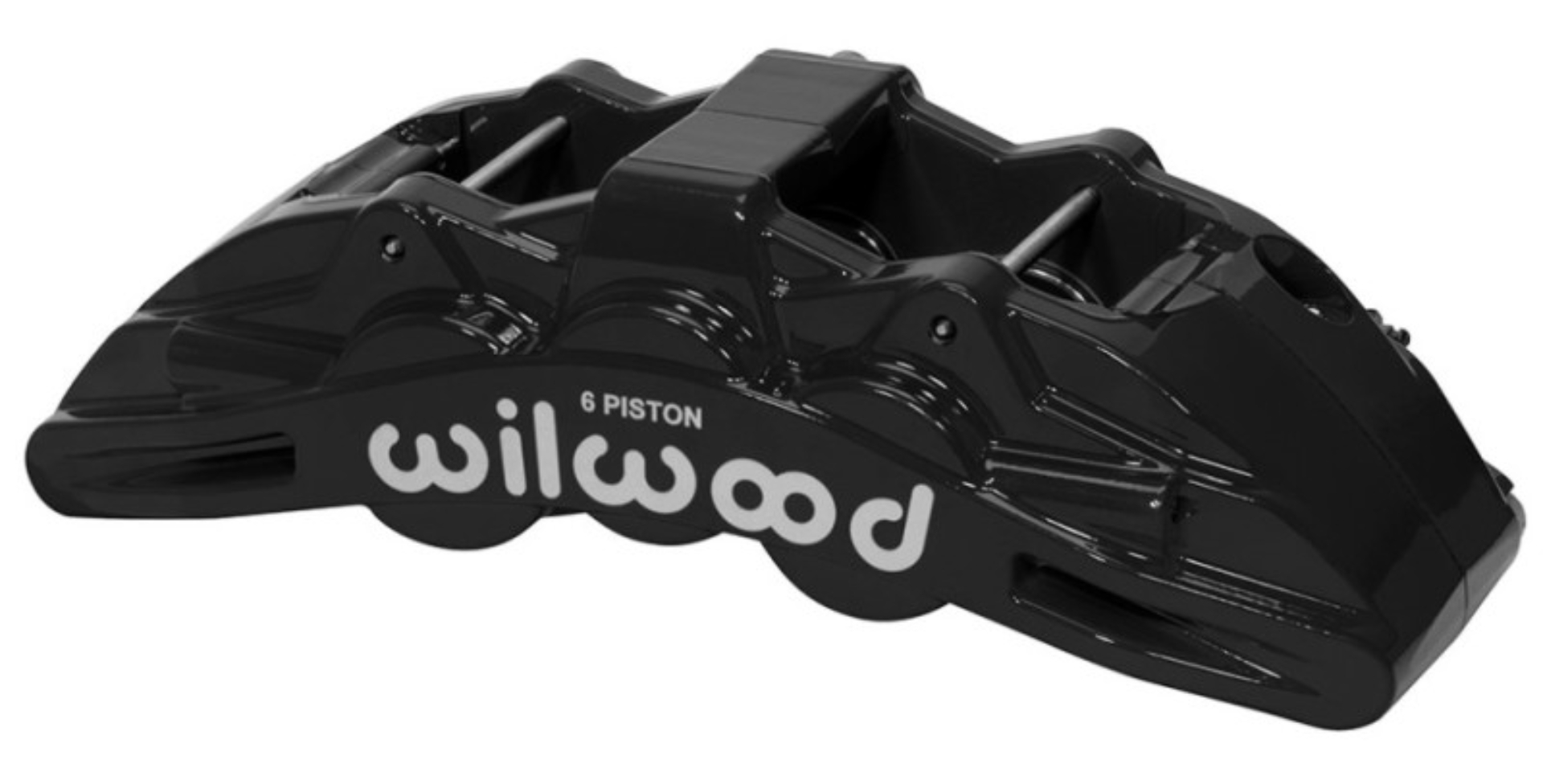 Picture of Wilwood Caliper Black SX6R 4-04in Piston 1-25in Disc
