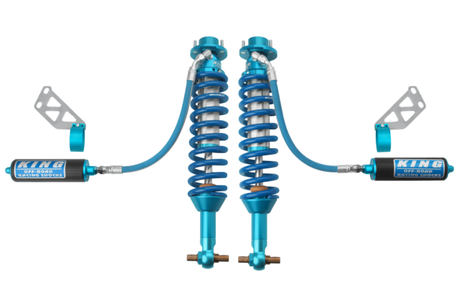 Picture of King Shocks 2021 Ford Bronco Front 2-5 Dia Remote Reservoir Shock Pair