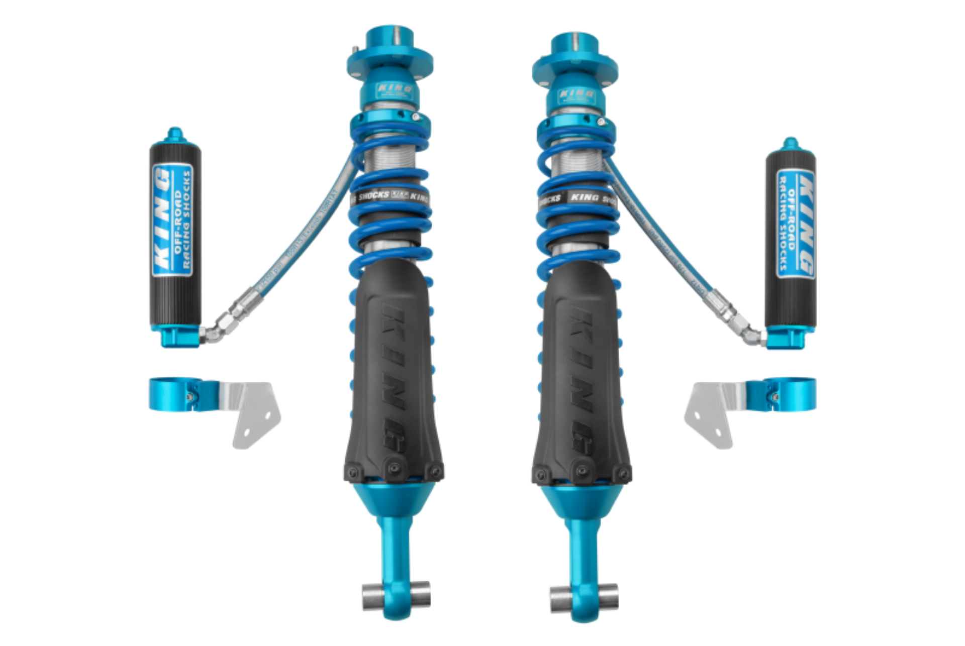 Picture of King Shocks 2021 Ford Bronco Rear 2-5 Dia Remote Reservoir Shock Pair