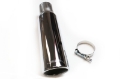 Picture of JBA 2-5in x 3-5in x 15in Polished Chrome Tip - Clamp On
