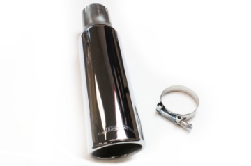 Picture of JBA 2-5in x 3-5in x 15in Polished Chrome Tip - Clamp On