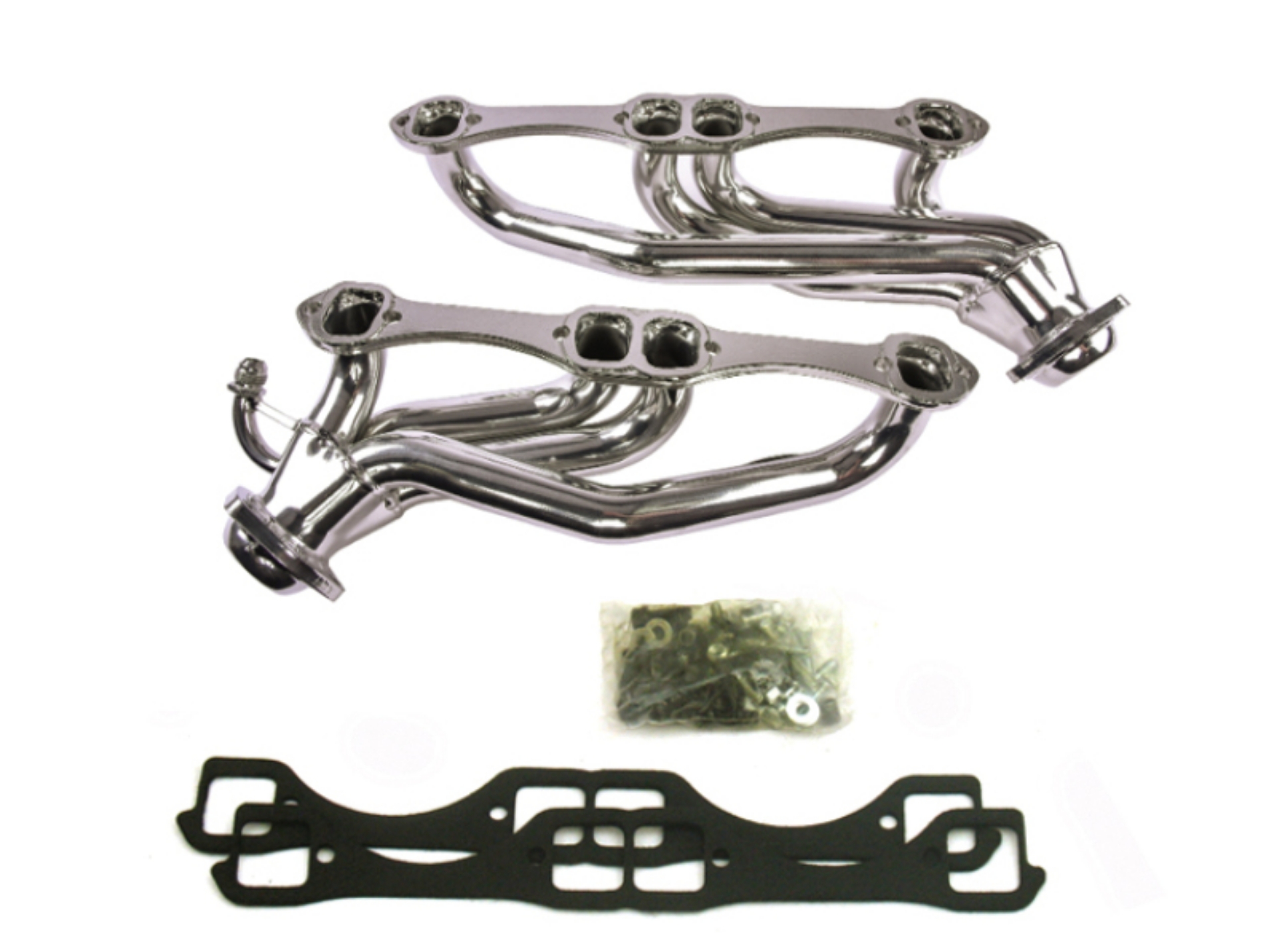 Picture of JBA 96-00 GM Truck 5-0L-5-7L SBC w-o A-I-R- 1-1-2in Primary Silver Ctd Cat4Ward Header