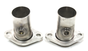 Picture of JBA 2-5in 304 Series Stainless Steel 2 Bolt Starter Tubes w-O2 sensor bungs