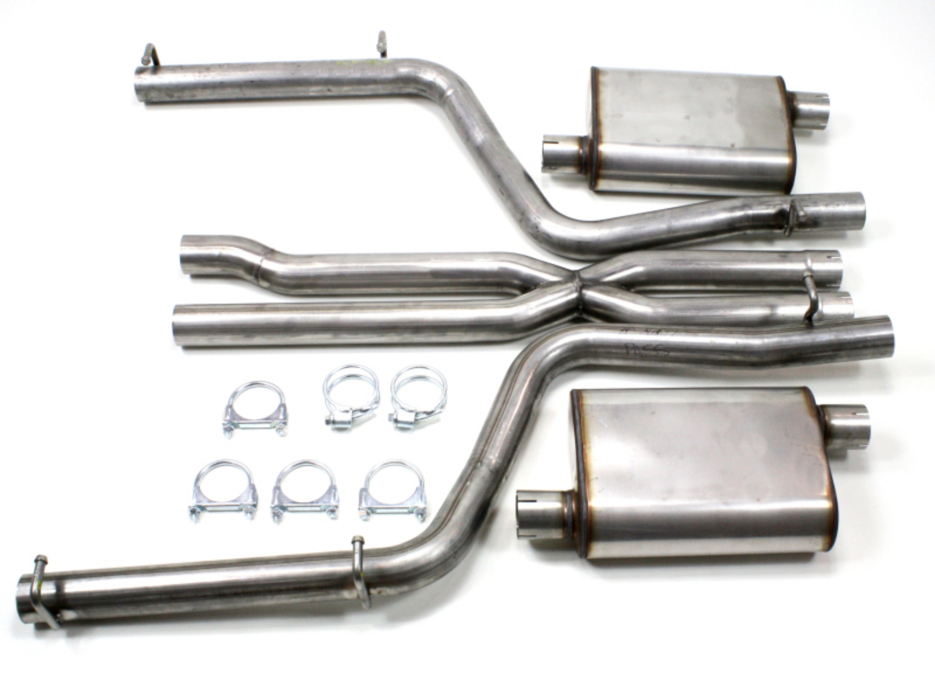 Picture of JBA 11-14 Chrysler-Dodge Cars 5-7L 409SS Dual Rear Exit Cat-Back Exhaust
