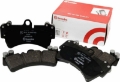 Picture of Brembo 02-05 Ford Explorer Premium NAO Ceramic OE Equivalent Pad - Front