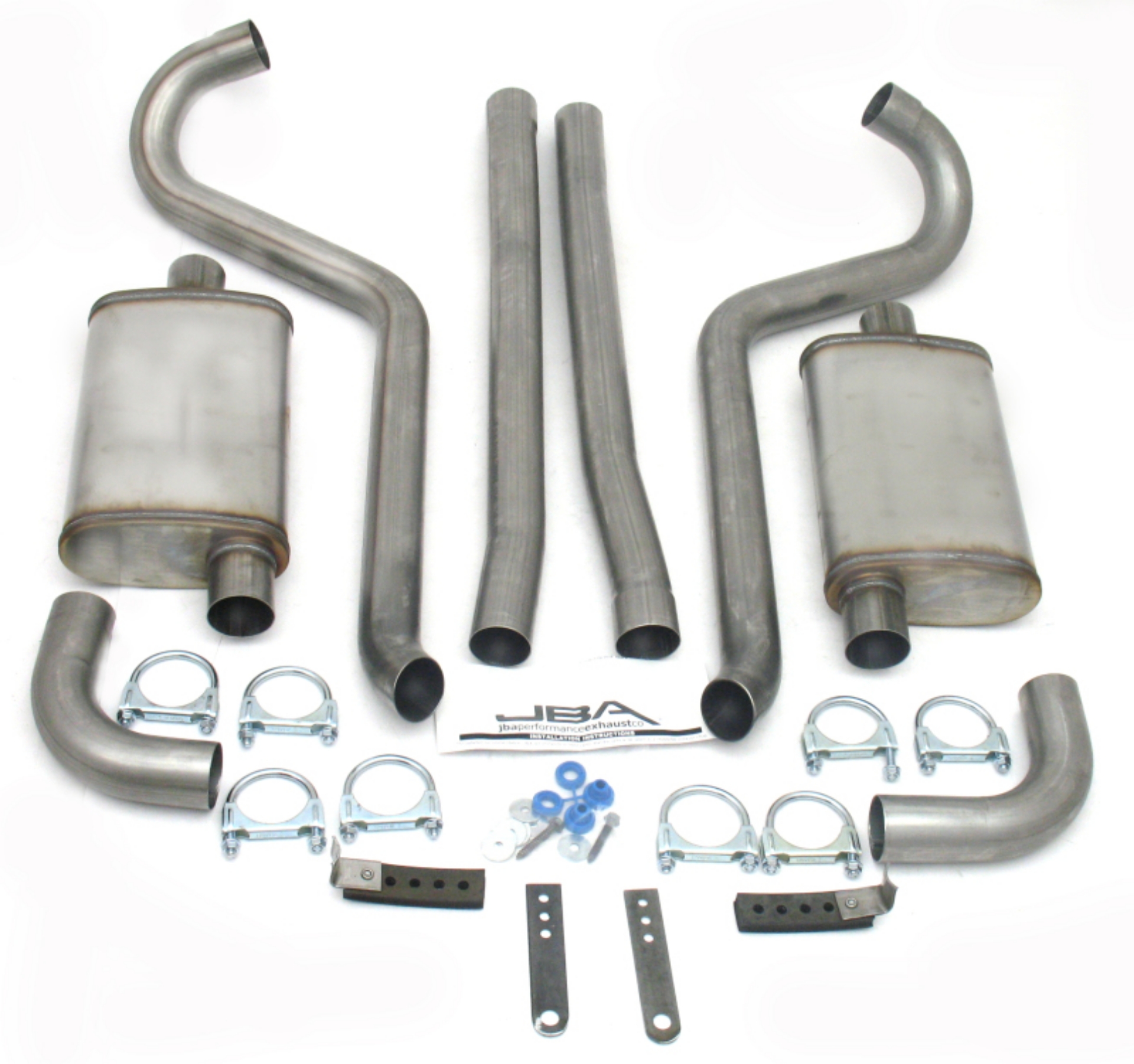 Picture of JBA 65-70 Ford Mustang 260-428 409SS Dual Turn Down Header Back Exhaust