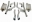 Picture of JBA 65-66 Ford Mustang 260-428 409SS Dual Through Rear Valance Header Back Exhaust