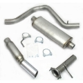 Picture of JBA 02-06 Chevrolet Trail Blazer 4-2L 409SS Single Rear Exit Cat-Back Exhaust