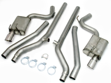 Picture of JBA 10-14 Chevrolet Camaro 6-2L 409SS Dual Rear Exit Cat-Back Exhaust