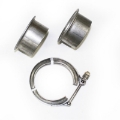 Picture of JBA 2-5in Stainless Steel V-Band Clamp & Flanges