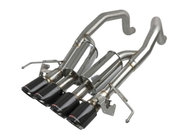 Picture of aFe MACHForce XP Axle Back 304SS Exhaust w- Carbon Fiber Tips 15-19 Chevy Corvette Z06