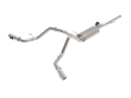 Picture of aFe Gemini XV 3in 304SS CB Exhaust w- Cutout 14-19 GM Trucks 4-3-5-3L w- Pol Tips - CrewCab-Extended
