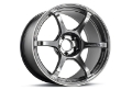 Picture of Advan RG-4 18x9 +53 5-120 Racing Hyper Black & Ring Wheel